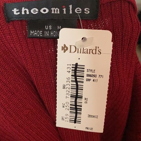 Theo Miles | Vintage 100% Merino Wool Sweater Vest - Picture 8 of 8